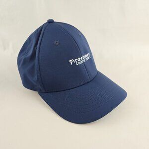 Firestone Country Club Hat Blue Kids Garb Snapback Golf Ages 5-12 Performance